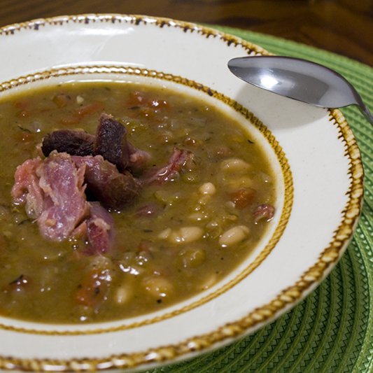 15 Bean Soup With Smoked Ham Hocks Recipe - homemade recipe